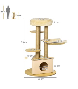 Árbol Rascador para Gatos