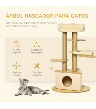Árbol Rascador para Gatos