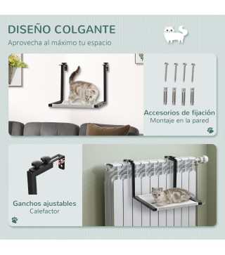 Hamaca Gatos para Radiador