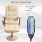 Sillón Relax Reclinable con Reposapiés Sillón de Masaje Eléctrico con 10 Puntos de Masaje Sillón Relax Giratorio con Man Sillón Relax Reclinable con Reposapiés Sillón de Masaje Eléctrico con 10 Puntos de Masaje Sillón Relax Giratorio con Man