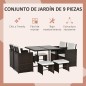 Conjunto de Muebles de Jardín Conjunto de Muebles de Jardín