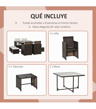 Conjunto de Muebles de Jardín