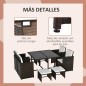 Conjunto de Muebles de Jardín Conjunto de Muebles de Jardín