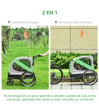 Remolque de Bicicleta Perros