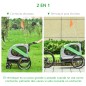 Remolque de Bicicleta Perros Remolque de Bicicleta Perros