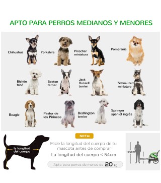 Remolque de Bicicleta Perros