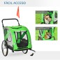 Remolque de Bicicleta Perros Remolque de Bicicleta Perros
