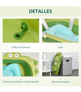 Bañera Plegable para Bebé
