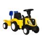 Tractor para Niños de 12-36 Meses con Remolque Extraíble Coche Correpasillos con Bocina Faros Pala Asiento de Suelo 25 cm y Rast Tractor para Niños de 12-36 Meses con Remolque Extraíble Coche Correpasillos con Bocina Faros Pala Asiento de Suelo 25 cm y Rast