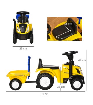 Tractor con Remolque Infantil