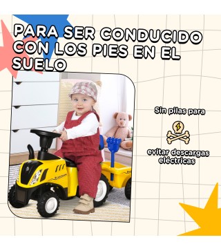 Tractor con Remolque Infantil