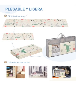Alfombra Infantil Plegable