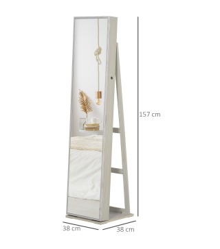 Espejo Joyero de Pie