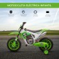 Moto Eléctrica para Niños de +3 Años 12V Moto de Juguete Infantil con 2 Ruedas de Equilibrio Velocidad 3-8 km/h Arranque Suave 1