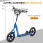 Patinete para Niños de 5-12 Años Scooter de 2 Ruedas Grandes de 12 Pulgadas con Freno y Manillar Ajustable en Altura Carga Máx.