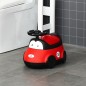 Orinal para Bebé de 6-36 Meses Orinal Infantil WC Aprendizaje Entrenamiento Portátil en Forma de Automóvil con Tapa y Volante Fá