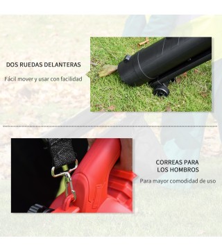 Aspirador Soplador de Hojas