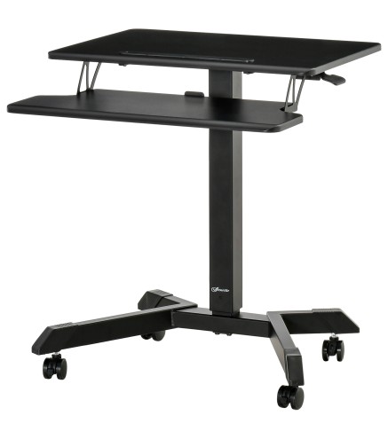Escritorio de Pie Ajustable y Móvil