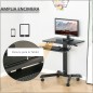 Escritorio de Pie Ajustable y Móvil Escritorio de Pie Ajustable y Móvil