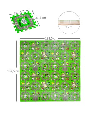 Alfombra Puzzle para Bebés