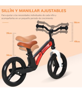 Bicicleta sin Pedales Infantil