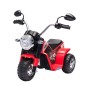 Moto Eléctrica Infantil con 3 Ruedas Moto Eléctrica para Niños de 18-36 Meses Triciclo a Batería 6V con Faro Bocina 72x57x56 cm