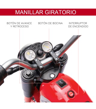 Moto Eléctrica para Niños