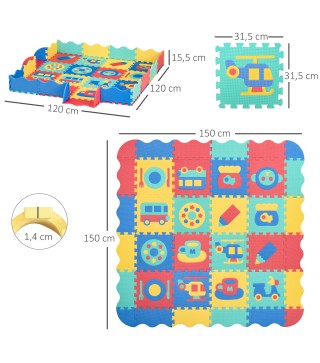 Alfombra Puzzle para Niños