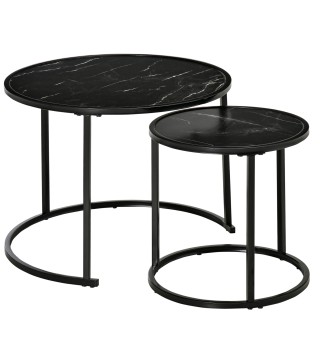 Juego de 2 Mesas Auxiliares