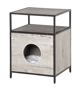 Casa para Gatos de Madera