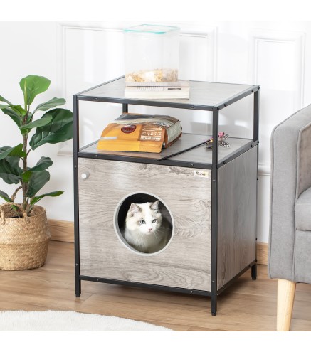 Casa para Gatos de Madera