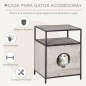 Casa para Gatos de Madera Casa para Gatos de Madera
