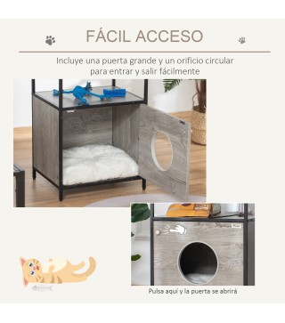 Casa para Gatos de Madera