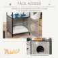 Casa para Gatos de Madera Casa para Gatos de Madera