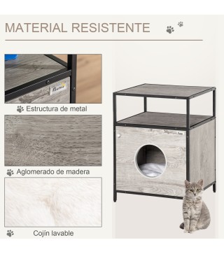 Casa para Gatos de Madera