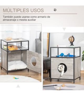 Casa para Gatos de Madera