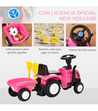 Tractor con Remolque Infantil