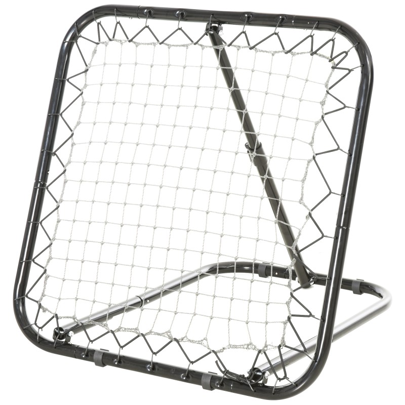 Red de Rebote Plegable Reboteador Ajustable en Ángulo de 5 Niveles para Entrenamiento de Fútbol Tenis Béisbol Deportes 78x84x65-