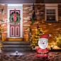Papá Noel de Tela con Luces Papá Noel de Tela con Luces