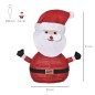 Papá Noel de Tela con Luces Papá Noel de Tela con Luces