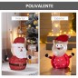 Papá Noel de Tela con Luces Papá Noel de Tela con Luces