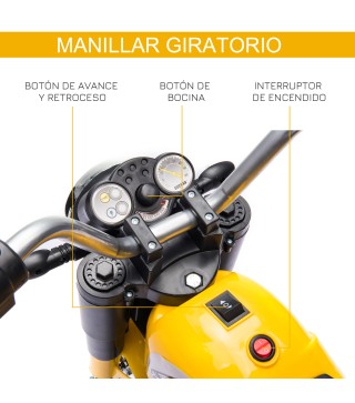 Moto Eléctrica para Niños