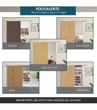 Herraje para Puerta Corredera