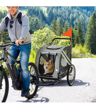 Remolque de Bicicleta Perros