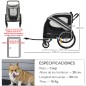 Remolque de Bicicleta Perros Remolque de Bicicleta Perros
