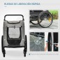 Remolque de Bicicleta Perros Remolque de Bicicleta Perros