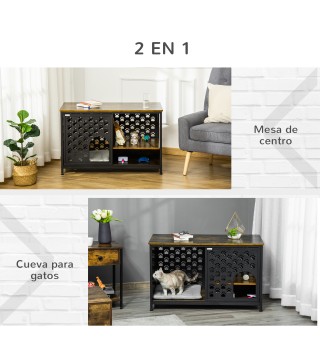 Casa para Gatos de Madera