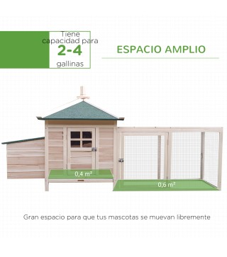 Gallinero de Madera