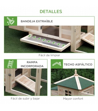 Gallinero de Madera