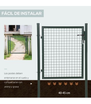 Puerta Verja de Jardín